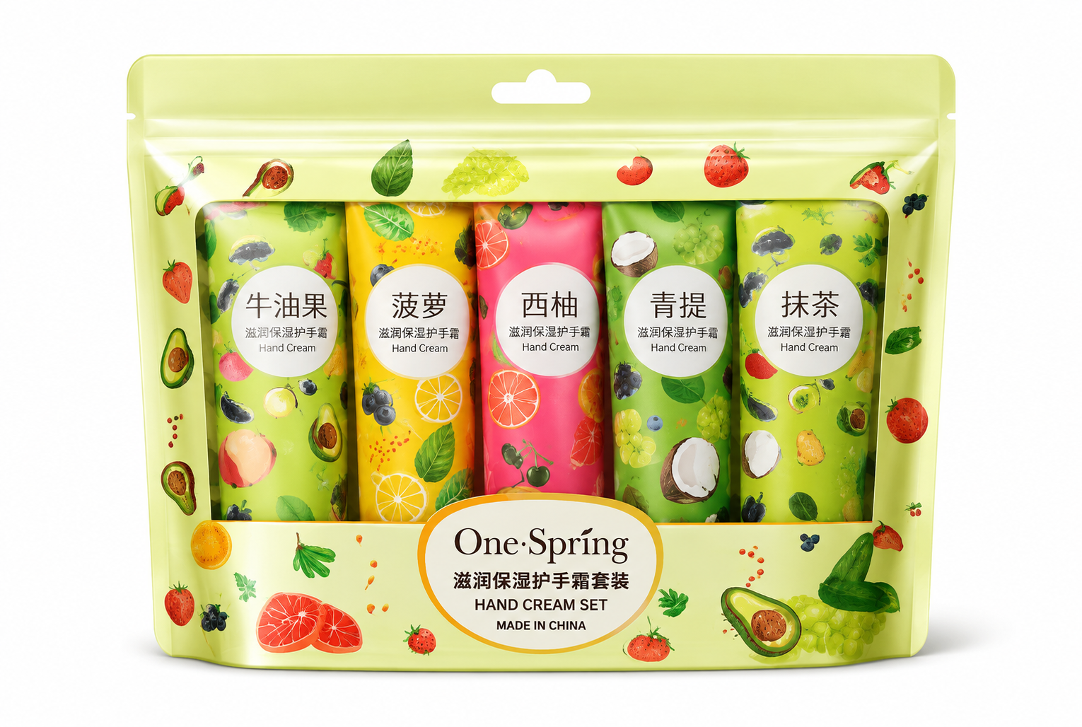 کرم آبرسان One Spríng پک 5 عددی