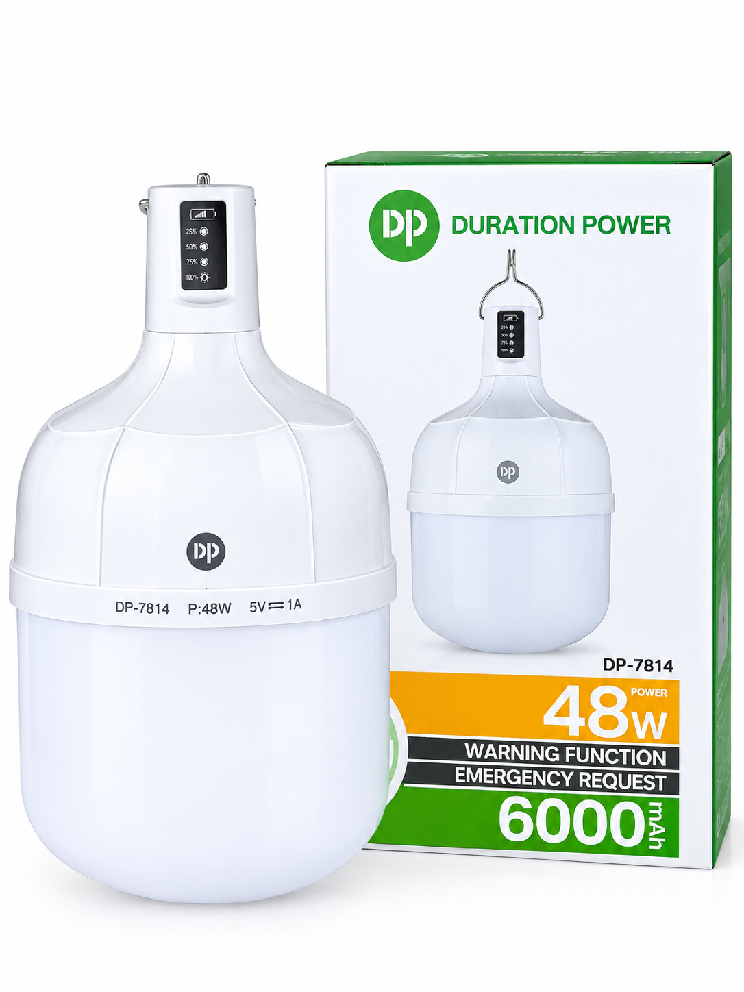 لامپ LED شارژی 48 وات مدل DP-7814